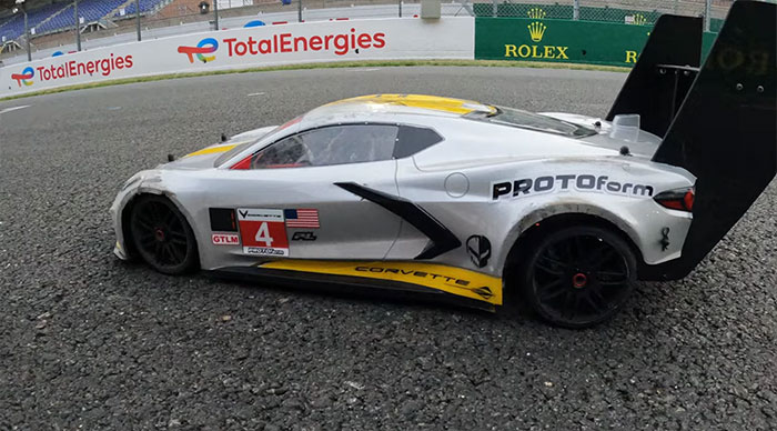 [VIDEO] Nick Tandy's RC Corvette C8.R Sets Fastest Time Yet at Le Mans