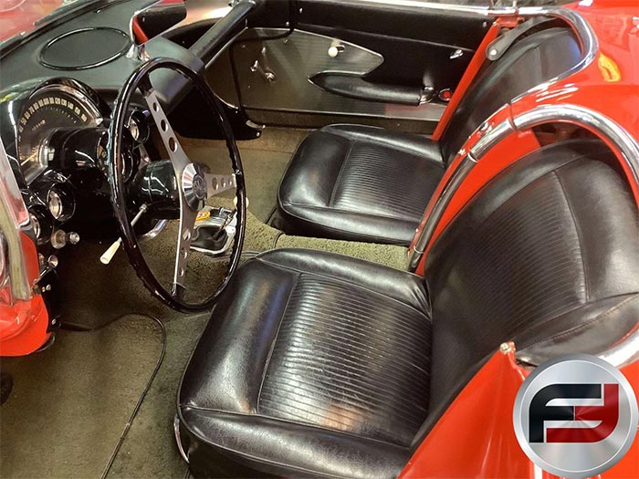 1961 Red/Black Corvette Convertible