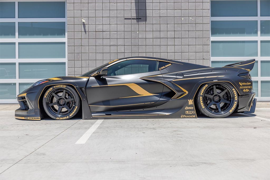 Corvettes for Sale: Bagged Widebody 2020 Corvette Stingray 