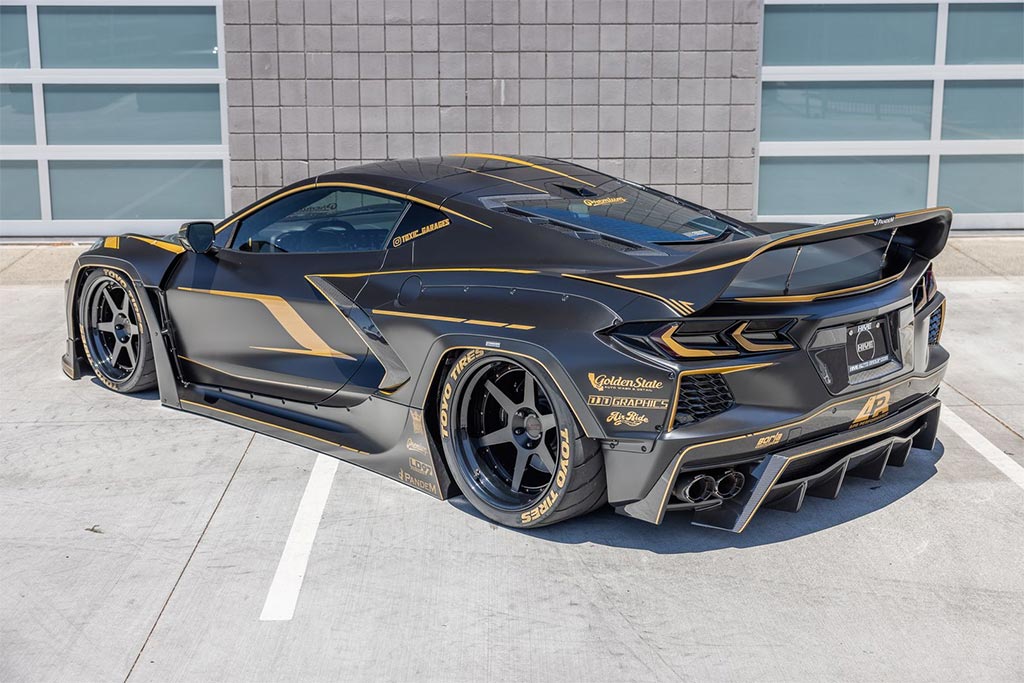 Corvettes for Sale: Bagged Widebody 2020 Corvette Stingray 