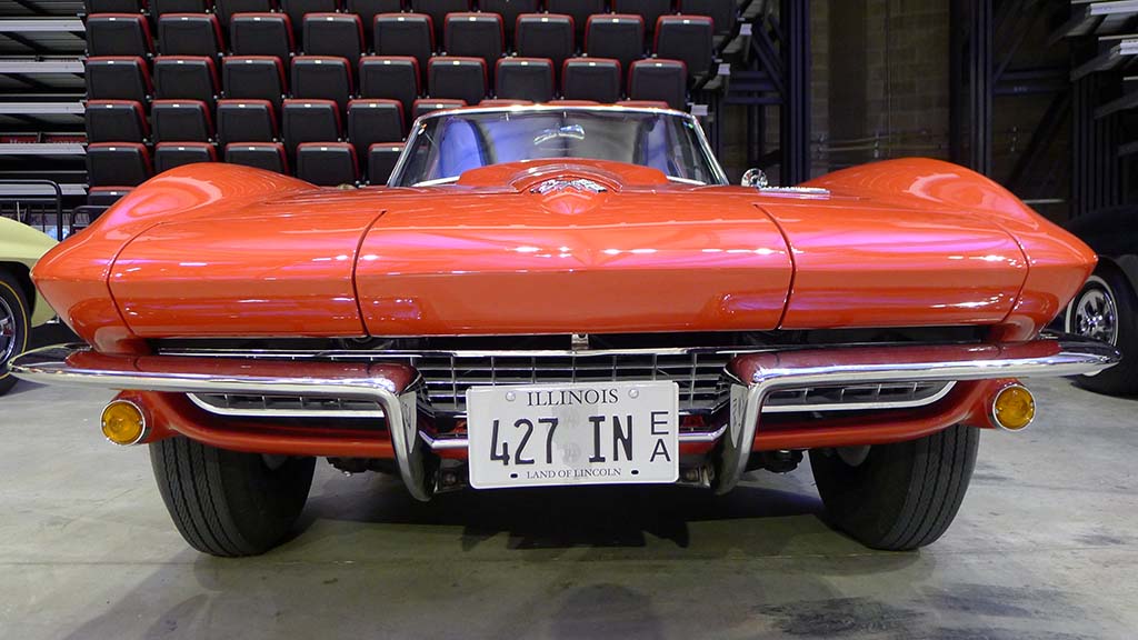 Corvette Vanity Plates from Bloomington Gold