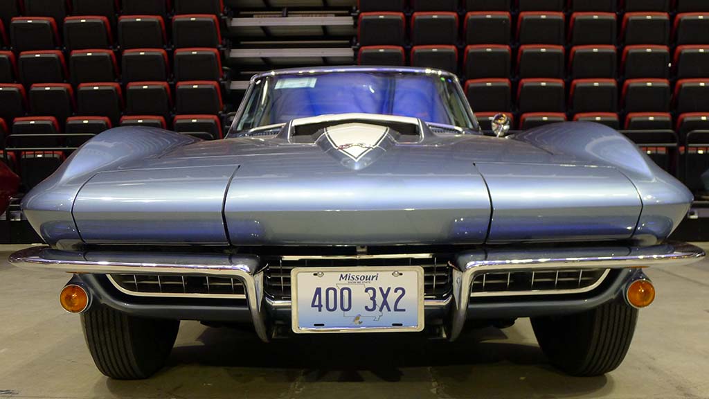 Corvette Vanity Plates from Bloomington Gold