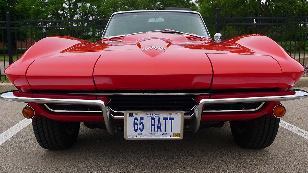 Corvette Vanity Plates from Bloomington Gold