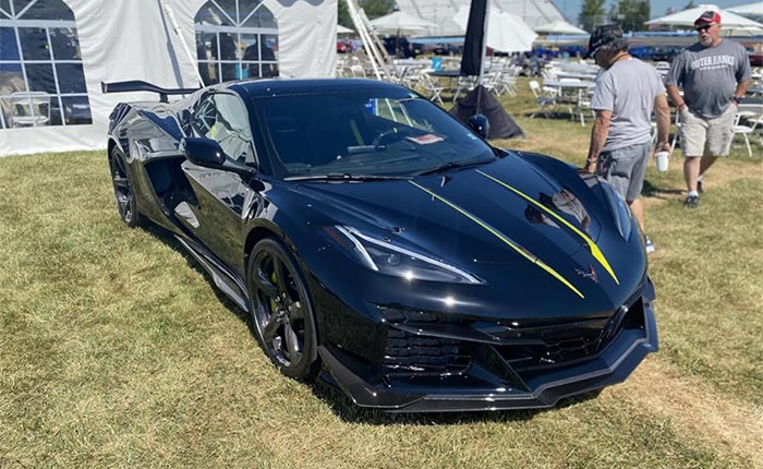 [SPIED] 2023 Corvette Z06 On Display at Watkins Glen is a CTF with a Saleable VIN