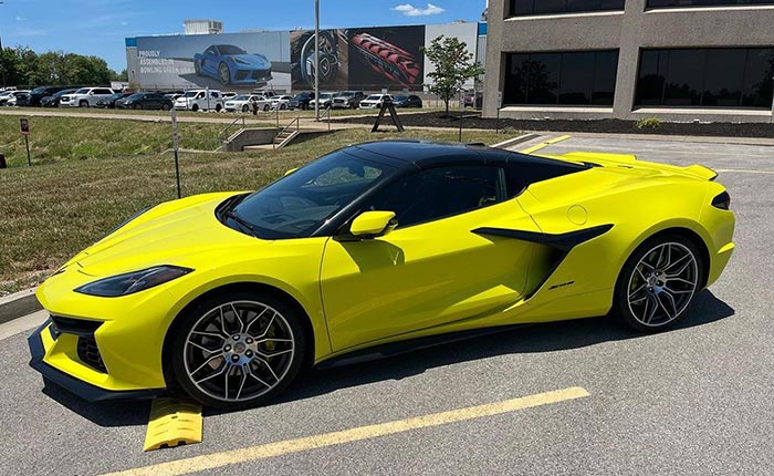 [SPIED] Over 50 C8 Corvette Z06 CTF Cars Have Been Built. Here is No.55 at the Assembly Plant!