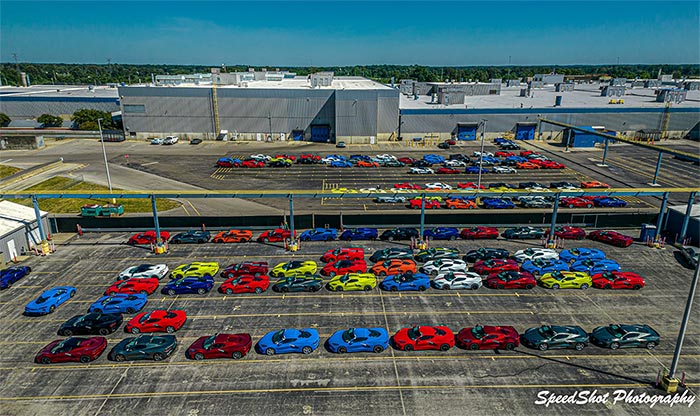 [VIDEO] Drone Shots of the Corvette Assembly Plant Appear to Show the First 70th Anniversary Z06s