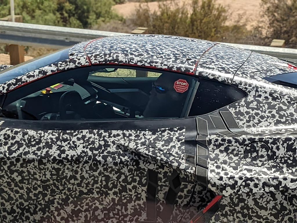 [SPIED] Camouflaged E-Ray/Z06 Sighted Near GM's Yuma Proving Ground