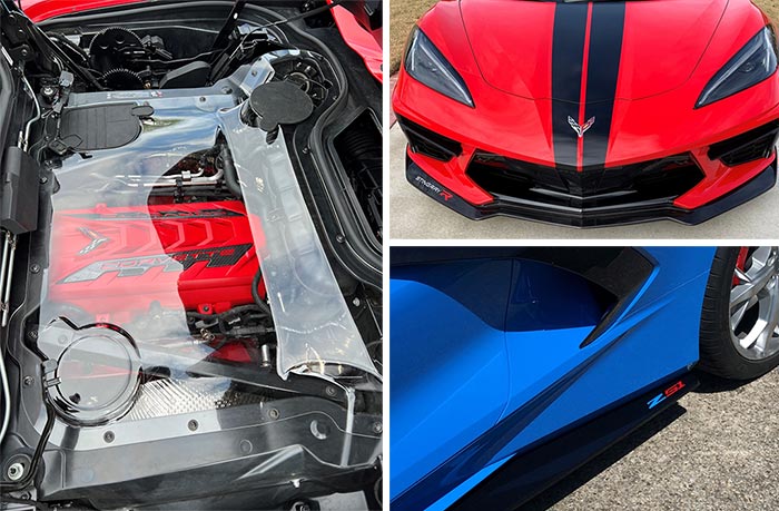 Order Your C8 Corvette HTC Clear Engine Bay Cover from American Hydrocarbon