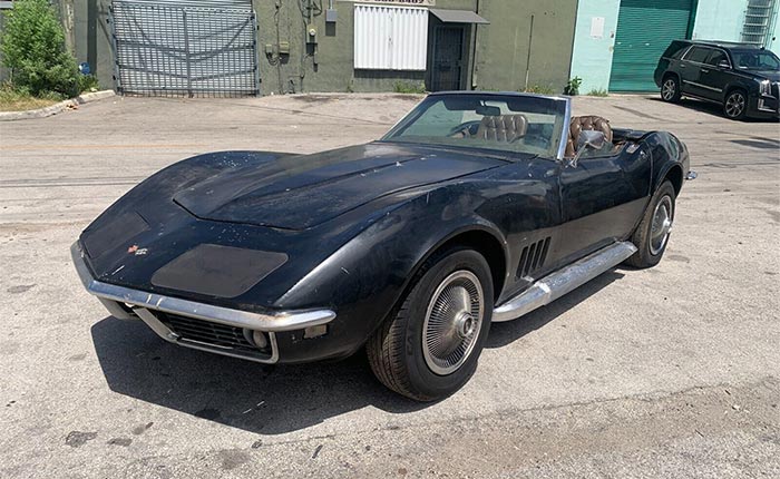 Corvettes for Sale: Numbers-Matching 1968 Corvette Barn Find at No Reserve