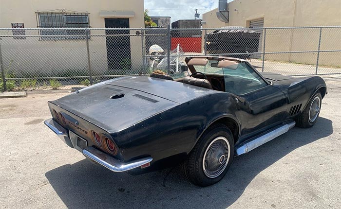 Corvettes for Sale: Numbers-Matching 1968 Corvette Barn Find at No Reserve