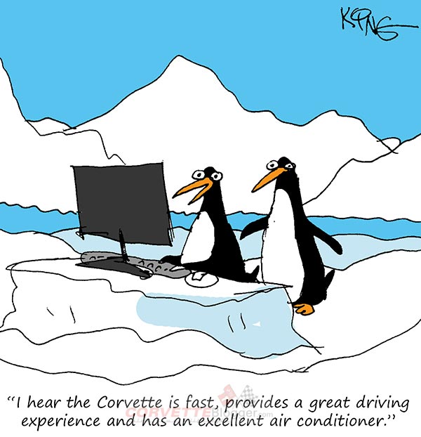 Saturday Morning Corvette Comic: Everyone Has a Favorite Option