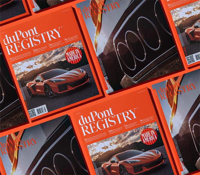 The Exhaust of the C8 Corvette Z06 Makes the Cover of the duPont Registry