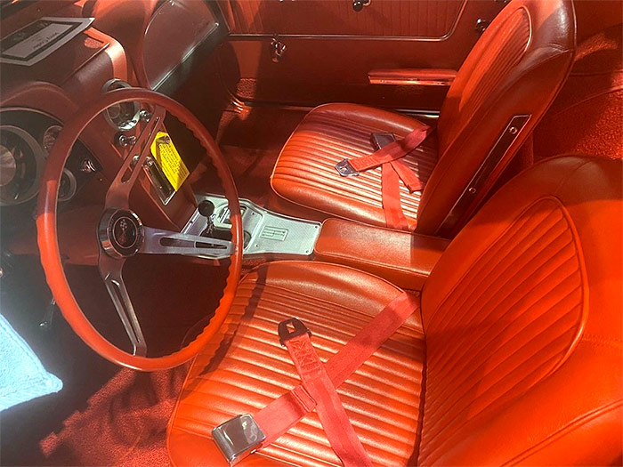 1963 Red/Red Corvette Split Window Fuelie Coupe
