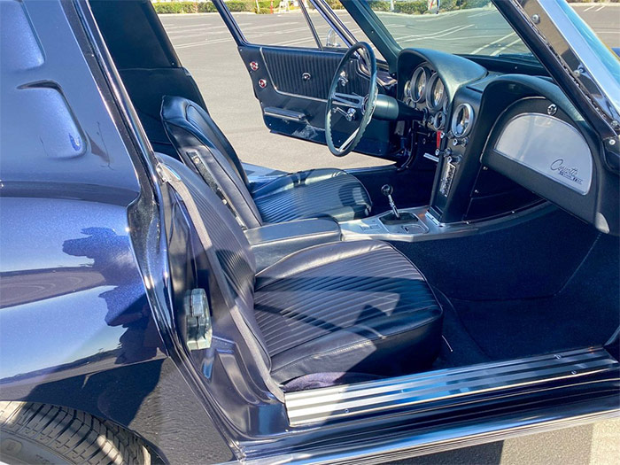 1963 Blue/Blue Corvette Split Window Fuelie Coupe