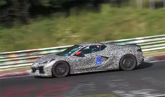 [VIDEO] First Laps for the 2024 Corvette E-Ray at the Nurburgring