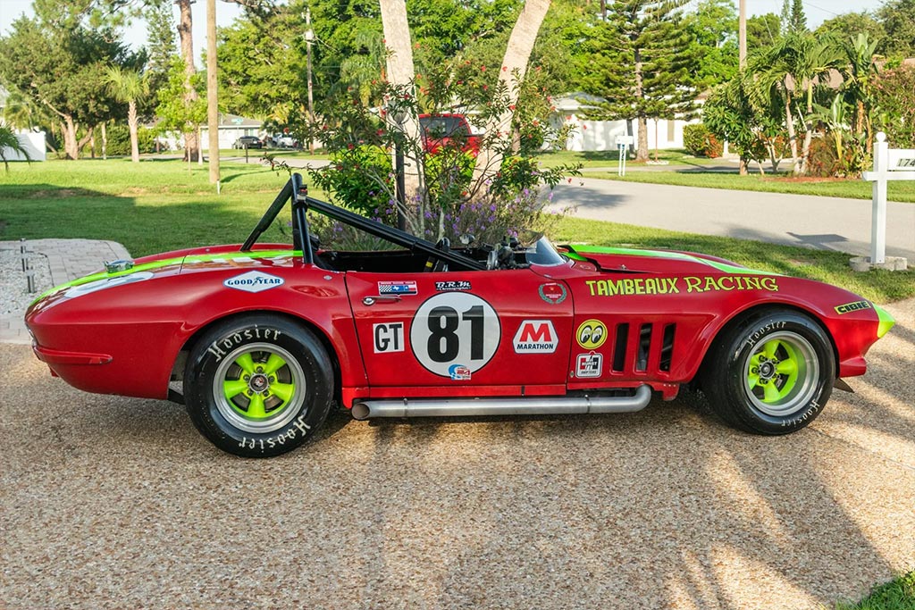 Corvette's for Sale: Vintage 1965 Corvette Racer on Bring A Trailer