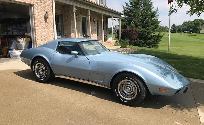 Corvettes for Sale: Corvette Blue 1977 Corvette on Craigslist for $10K