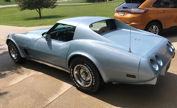 Corvettes for Sale: Corvette Blue 1977 Corvette on Craigslist for $10K