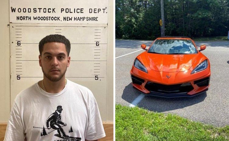 C8 Corvette Owner Arrested for Speeding in New Hampshire for 161 MPH on Interstate 93
