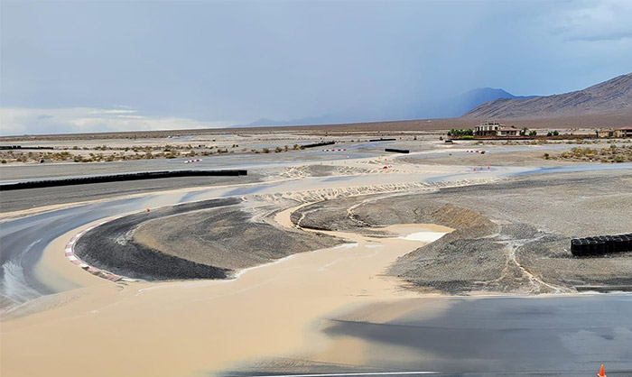 Flash Floods hit Spring Mountain