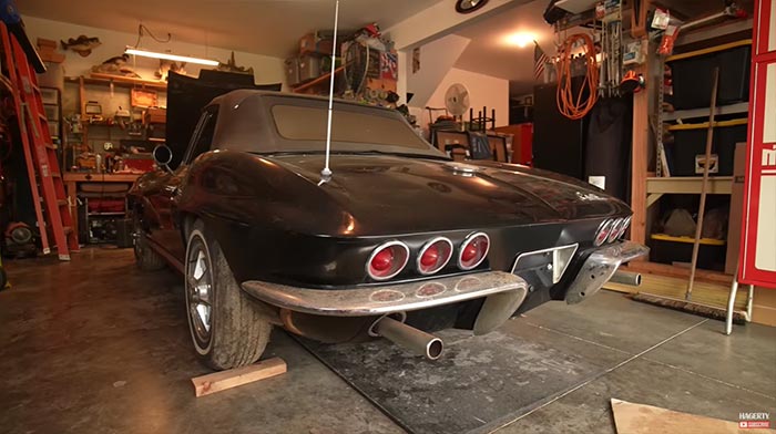 [VIDEO] Barn Find Hunter Tom Cotton Uncovers a Vintage '63 Corvette Convertible in Nashville