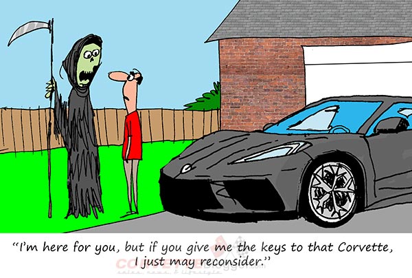 Saturday Morning Corvette Comic: Striking a Deal