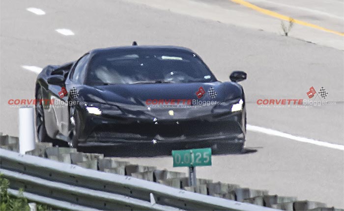 [SPIED] GM Testing the Ferrari SF90 Stradale Performance Hybrid at Milford with Eyes Towards the E-Ray and Zora