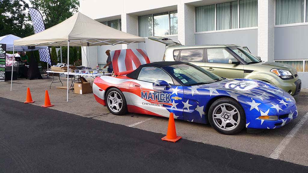Corvettes on Woodward Charity Food Drive Celebrates 20 of Giving Back