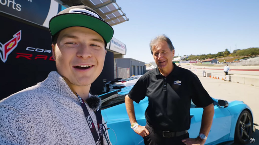 [VIDEO] Speed Phenom Takes a Ride in the 2023 Corvette Z06 at Laguna Seca