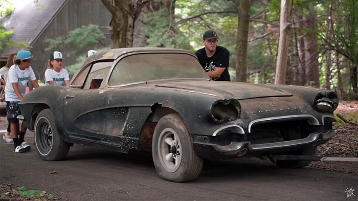 [VIDEO] Dennis Collins Travels to Michigan to Rescue a 1962 Corvette Parked Since 1970