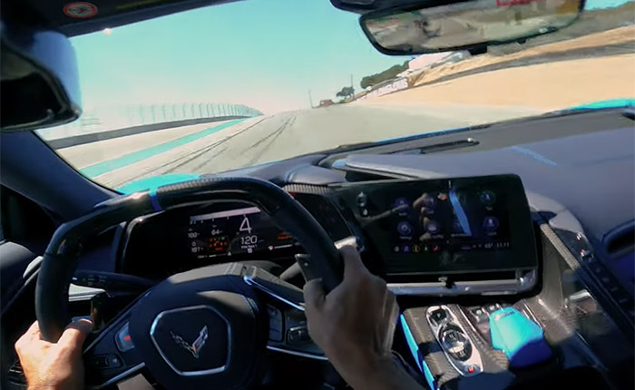 [VIDEO] Speed Phenom Takes a Ride in the 2023 Corvette Z06 at Laguna Seca