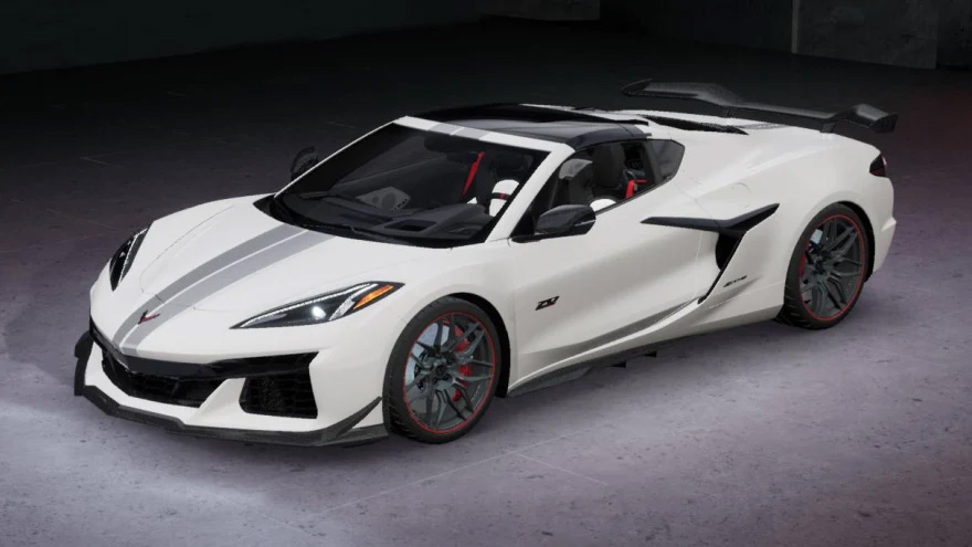 Win This White Pearl 70th Anniversary Corvette Z06 with Z07 plus $25K to Pay the Taxes