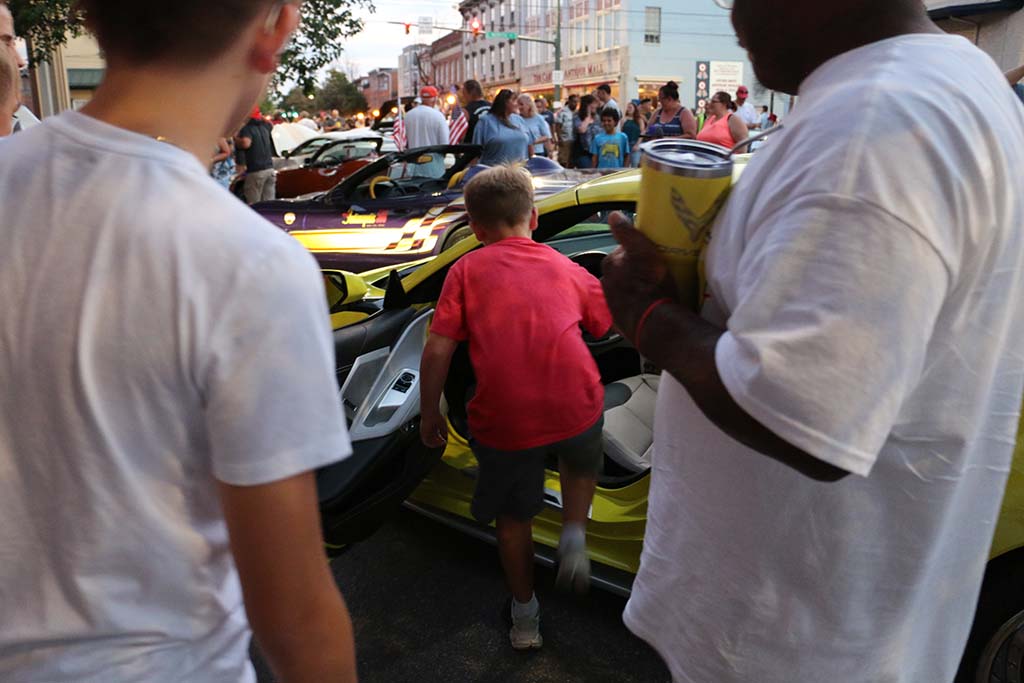 2022 Corvettes at Carlisle Downtown Parade and Party