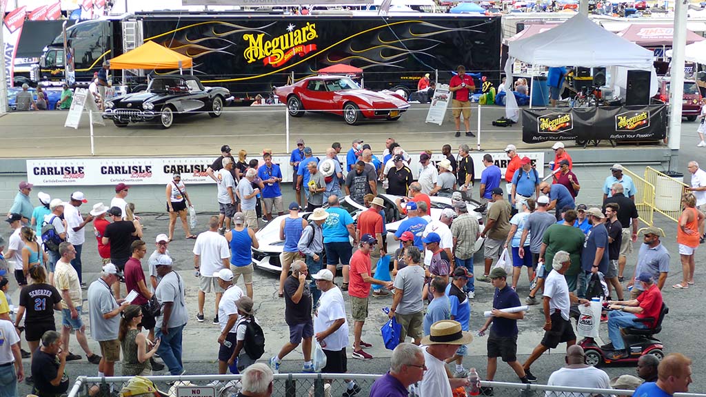 Corvettes at Carlisle Still Going Strong after 40 Years
