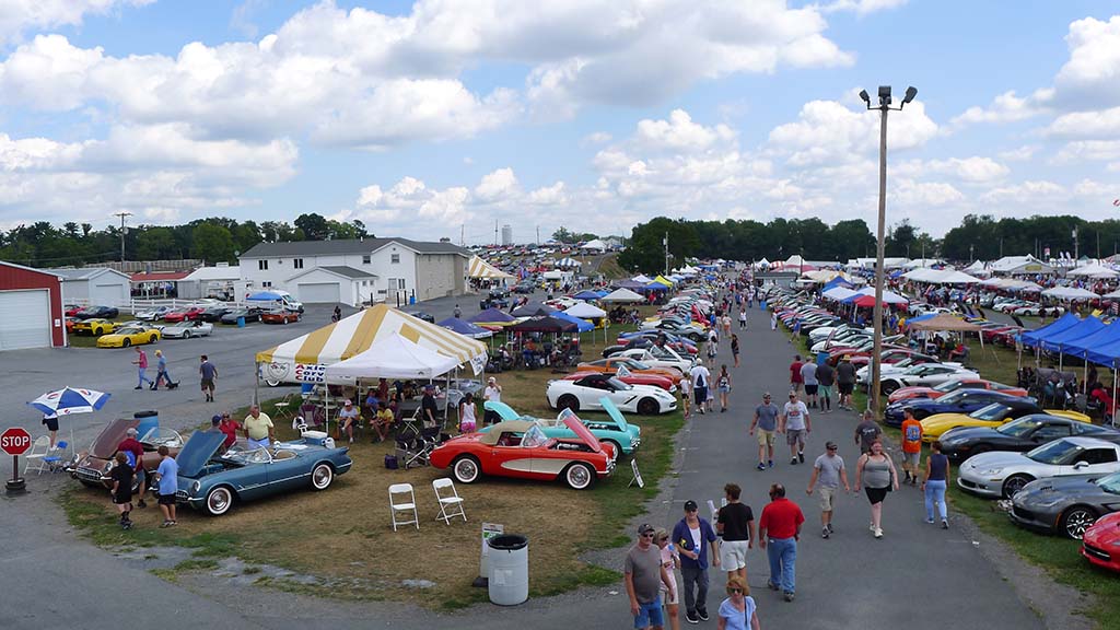 Corvettes at Carlisle Still Going Strong after 40 Years