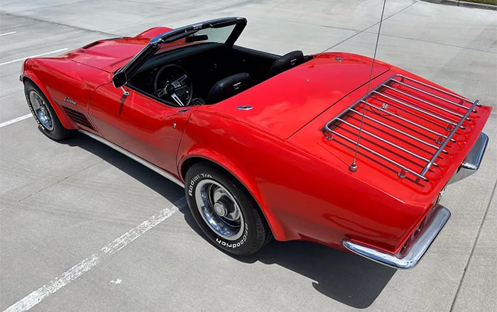 Corvettes for Sale: 454-Powered 1970 Corvette Convertible on BaT
