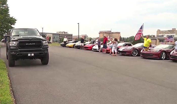 Corvette Club Provides Perfect Sendoff for Young Member Headed to Air Force Boot Camp