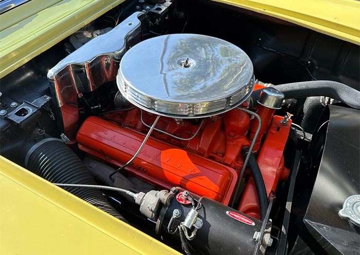 1958 Panama Yellow Corvette Convertible