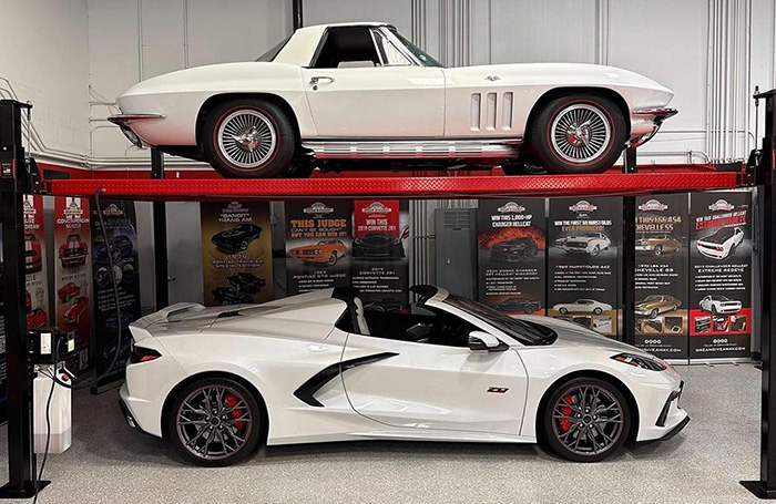 CorvetteBlogger Readers Get Double Entries to Win Two Vettes and a Four Post Lift