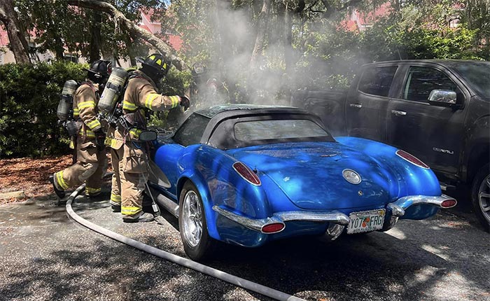 [ACCIDENT] C3/C1 Corvette Catches Fire in Florida