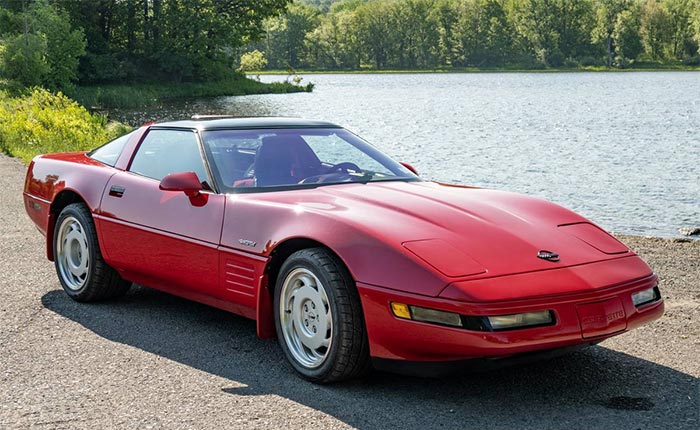 Corvettes for Sale: 18K-Mile 1991 Corvette ZR1 on Craigslist