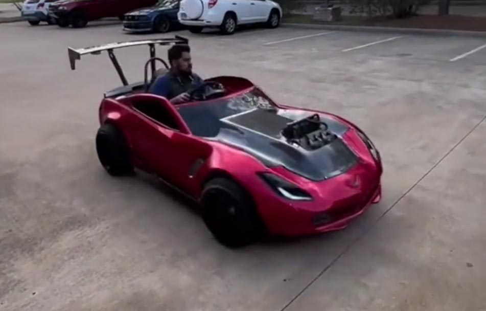 [VIDEO] This 'Poorvette Go-Kart' Looks Almost as Fun as a Fullsized Corvette