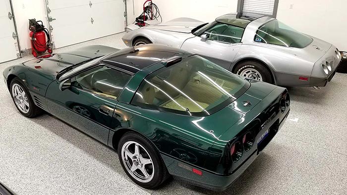 1991 Corvette ZR1 and 1978 Corvette