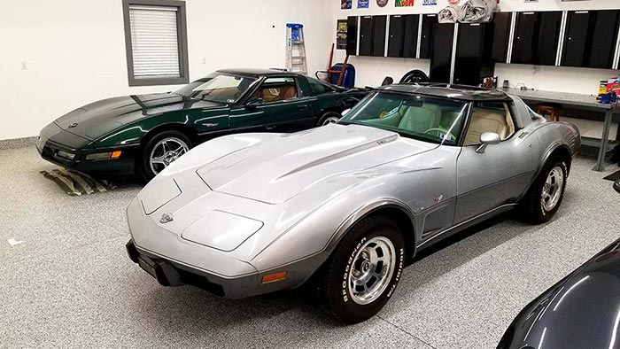 1991 Corvette ZR1 and 1978 Corvette