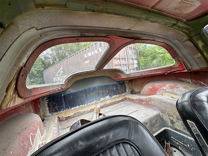 Corvettes for Sale: 1963 Corvette Split-Window Coupe Project on eBay