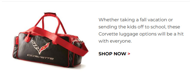 Corvette Luggage Options