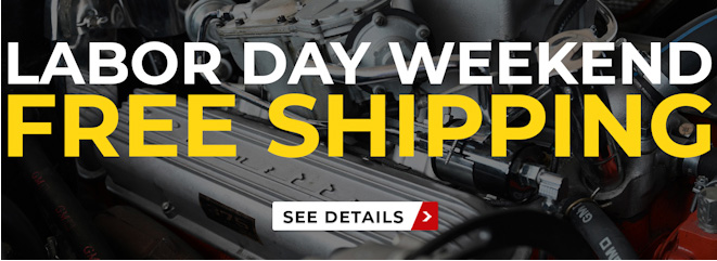 Labor Day Weekend - Free Shipping