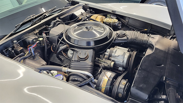 1978 Corvette Engine Bay
