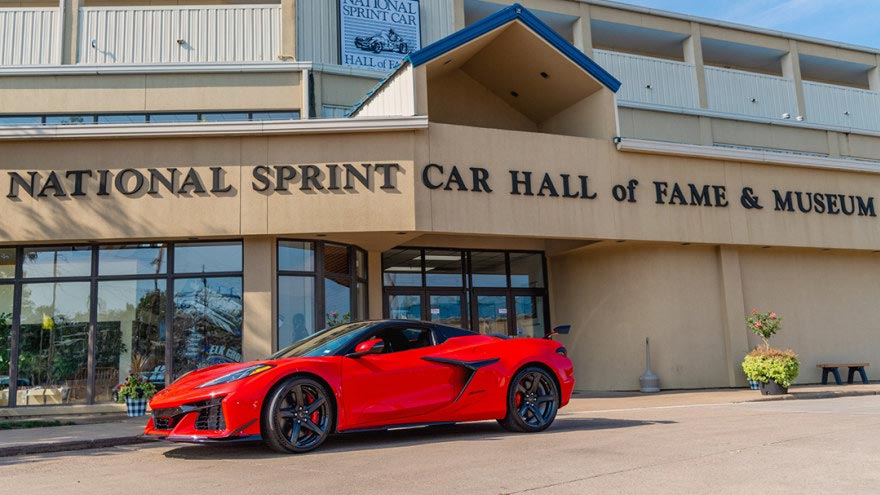 Phillip Winslow Jr. Wins The Sprint Car Hall of Fame Sweepstakes - You Could Win Their Next Z06!