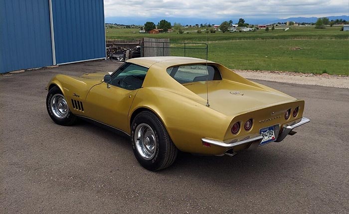 Corvettes for Sale: 1969 Corvette with 427/390 V8 Offered on eBay